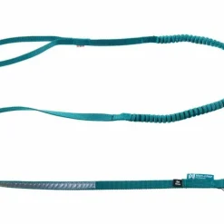 Non-stop Dogwear Touring Bungee Leash Teal