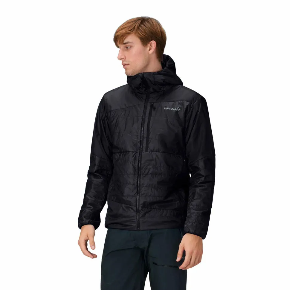 Norrøna Men's Falketind Thermo40 Hood Caviar Black