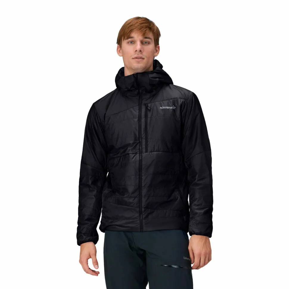 Norrøna Men's Falketind Thermo40 Hood Caviar Black