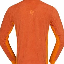 Norrøna Men's Falketind Warm1 Active Jacket Gold Flame/Exuberance