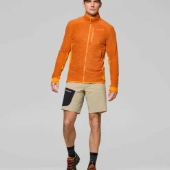 Norrøna Men's Falketind Warm1 Active Jacket Gold Flame/Exuberance