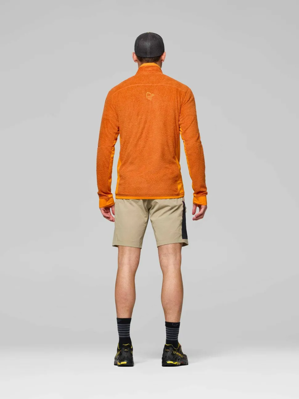 Norrøna Men's Falketind Warm1 Active Jacket Gold Flame/Exuberance