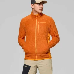 Norrøna Men's Falketind Warm1 Active Jacket Gold Flame/Exuberance