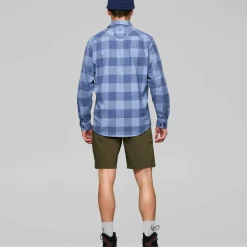 Norrøna Men's Femund Flannel Lightweight Shirt Frozen Fjord