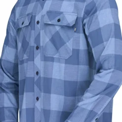 Norrøna Men's Femund Flannel Lightweight Shirt Frozen Fjord