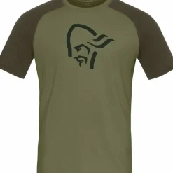 Norrøna Men's Femund PureUll T-Shirt Loden Green