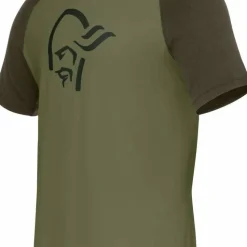 Norrøna Men's Femund PureUll T-Shirt Loden Green