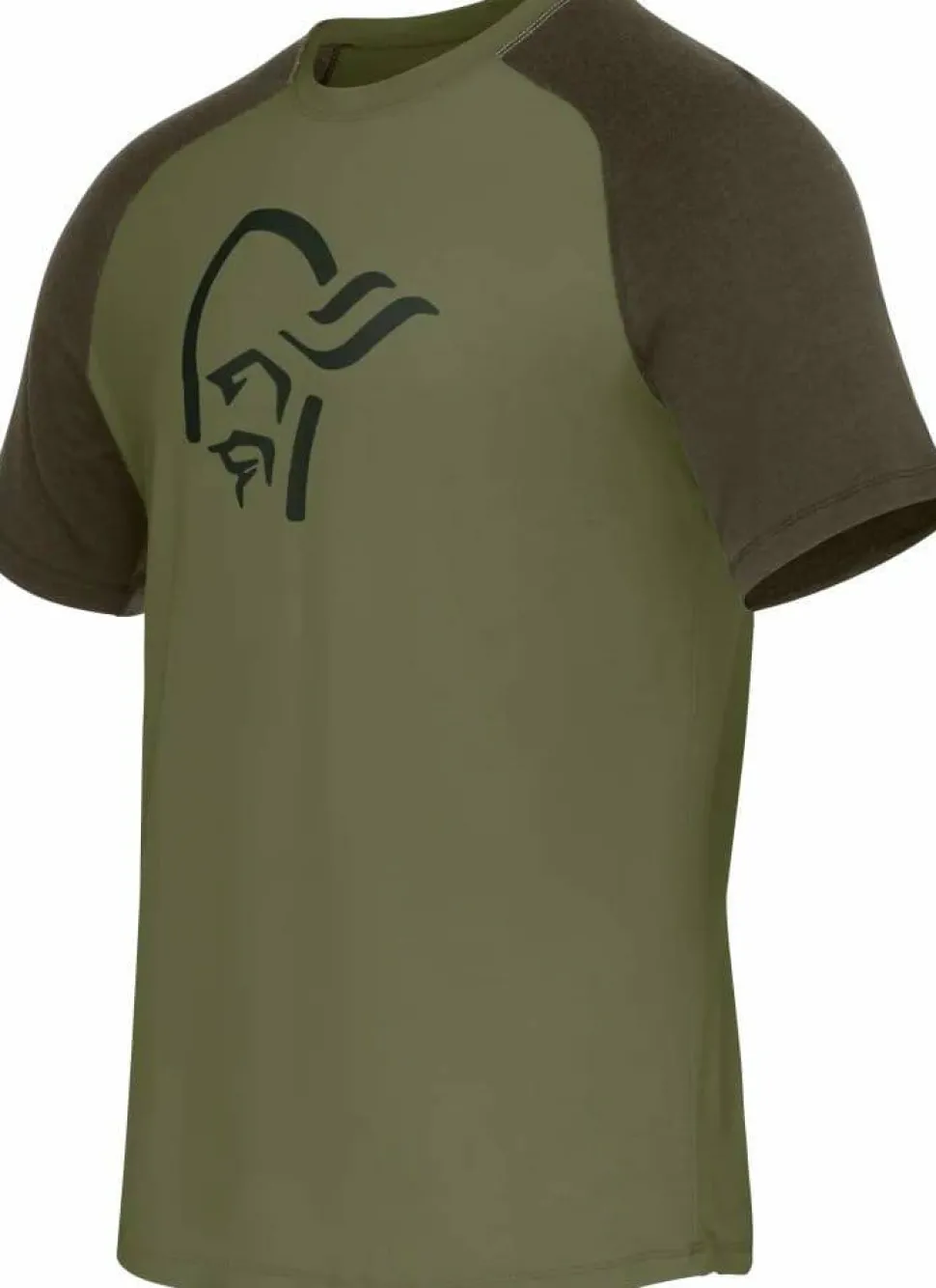 Norrøna Men's Femund PureUll T-Shirt Loden Green