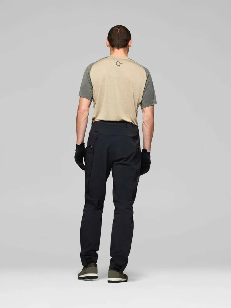 Norrøna Men's Fjørå Flex1 Hybrid Pants Caviar Black