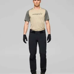 Norrøna Men's Fjørå Flex1 Hybrid Pants Caviar Black
