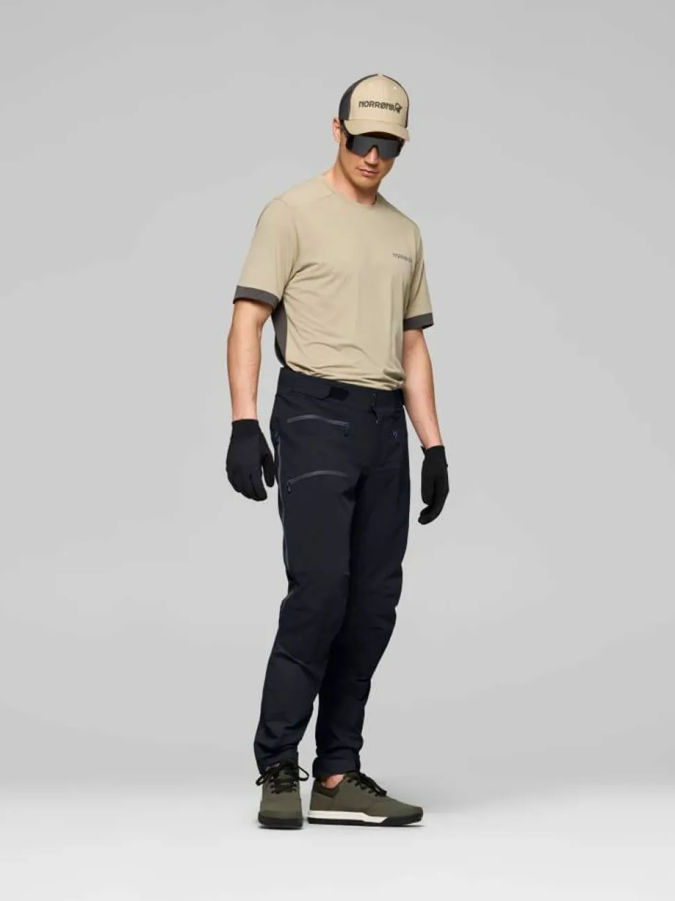 Norrøna Men's Fjørå Flex1 Pants Caviar Black