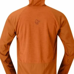 Norrøna Men's Møre Octa Zip Hood Gold Flame