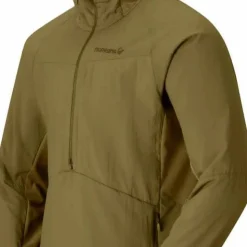 Norrøna Men's Møre Octa Zip Hood Dark Olive