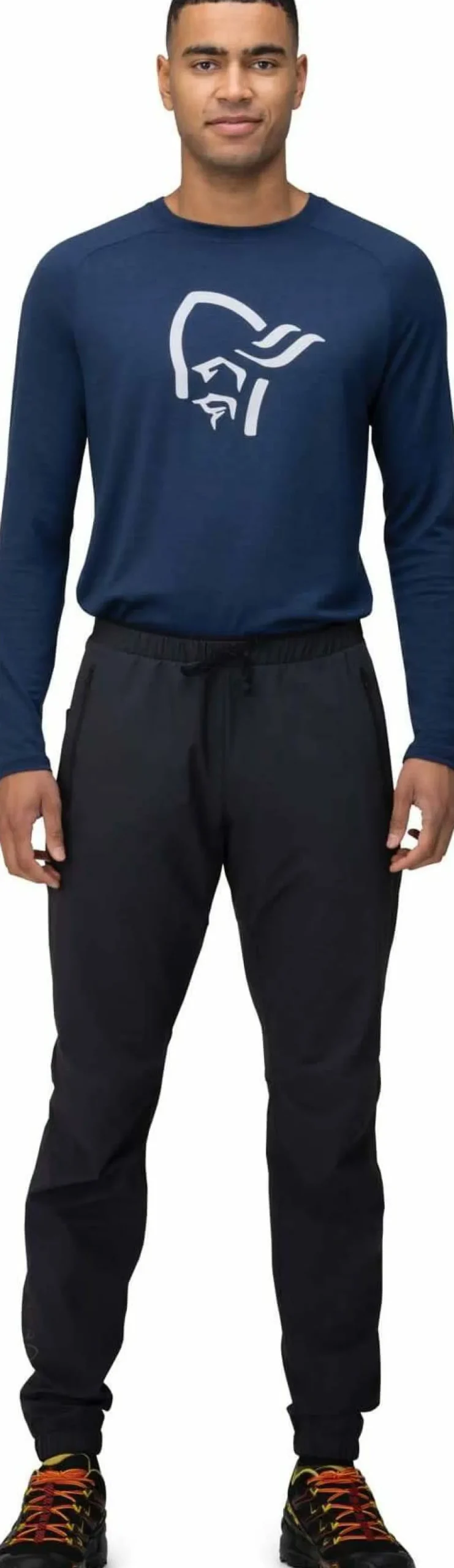 Norrøna Men's Senja Flex1 Trackster Pant Caviar