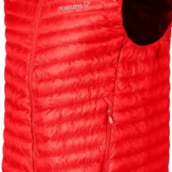 Norrøna Men's Trollveggen Superlight Down Vest Arednalin Red