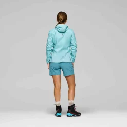 Norrøna Women's Falketind aero60 Hood Aqua Haze