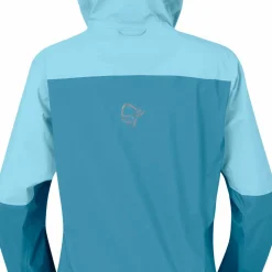 Norrøna Women's Falketind Dri1 Jacket Brittany Blue/aqua Haze
