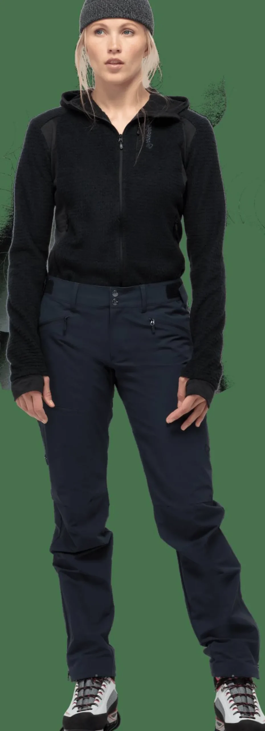 Norrøna Women's Falketind Flex1 Pants Caviar