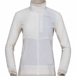 Norrøna Women's Falketind Warm1 Active Jacket Snow White/Oatmeal