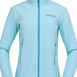 Norrøna Women's Falketind Warm2 Jacket Aqua Haze