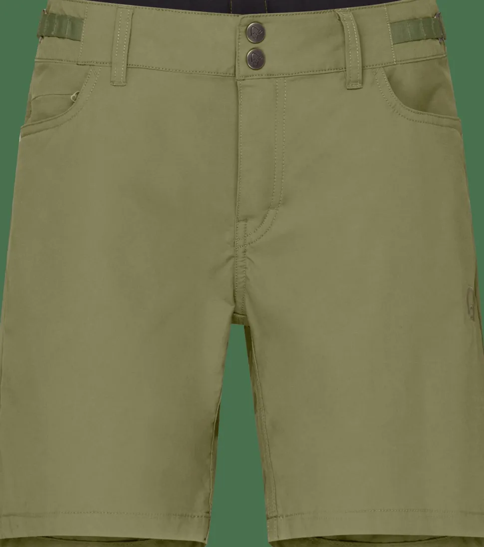 Norrøna Women's Femund Cotton Shorts Loden Green