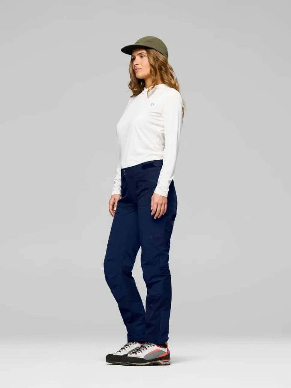 Norrøna Women's Femund Cotton Flex1 Light Pants Navy Blazer