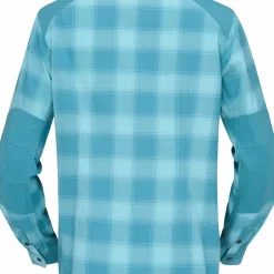 Norrøna Women's Femund Flannel Shirt Brittany Blue