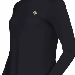 Norrøna Women's Femund PureUll Zip Neck Caviar Black