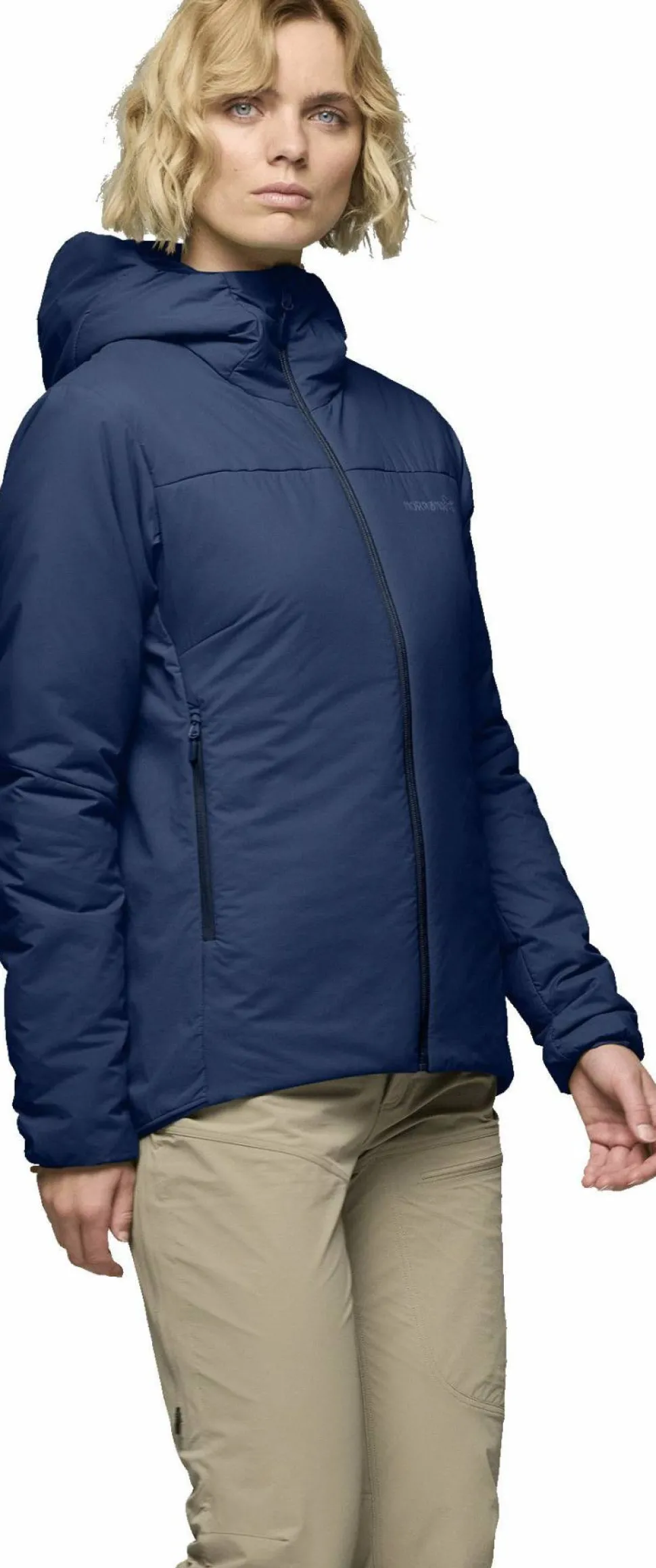 Norrøna Womens' Femund Thermo60 Zip Hood Indigo Night