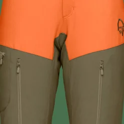 Norrøna Women's Fjørå Flex1 Shorts Orange Alert