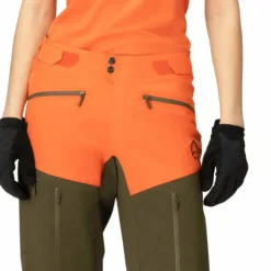 Norrøna Women's Fjørå Flex1 Shorts Orange Alert