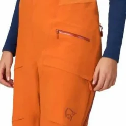 Norrøna Women's Møre GORE-TEX Salopette Gold Flame
