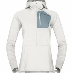 Norrøna Women's Senja Warm1 Hood Snow White/Trooper