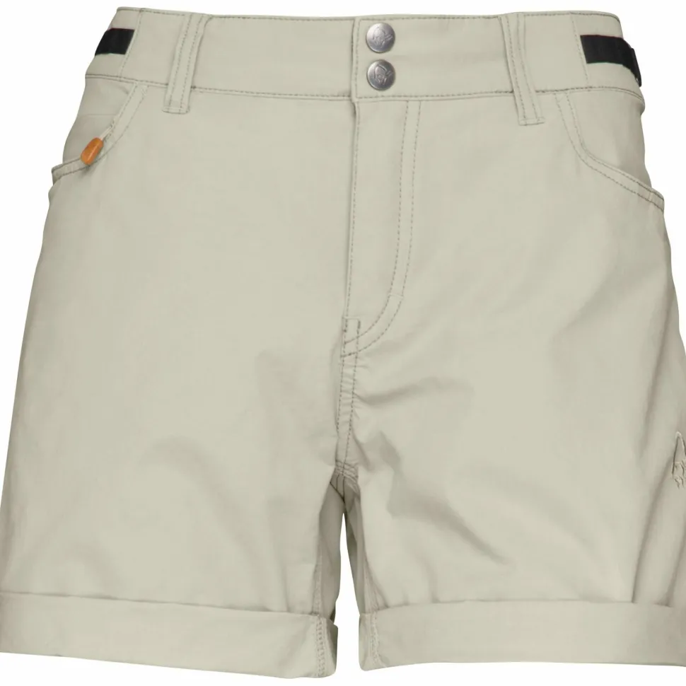 Norrøna Women's Svalbard Light Cotton Shorts Sandstone