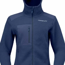 Norrøna Women's Trollveggen Warm3 Zip Hood Indigo Night
