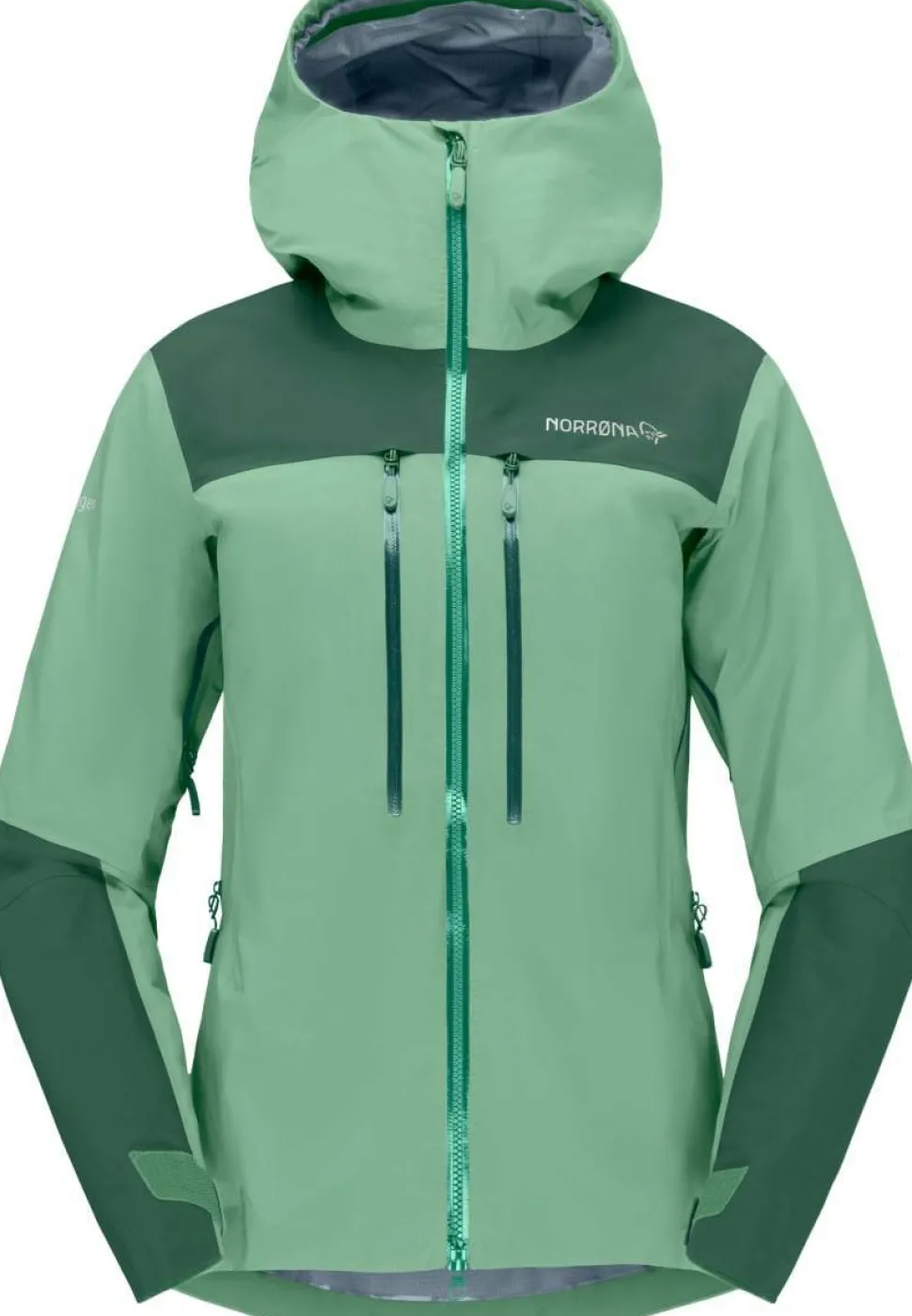 Norrøna Women's Trollveggen GORE-TEX Pro Light Jacket Dark Ivy