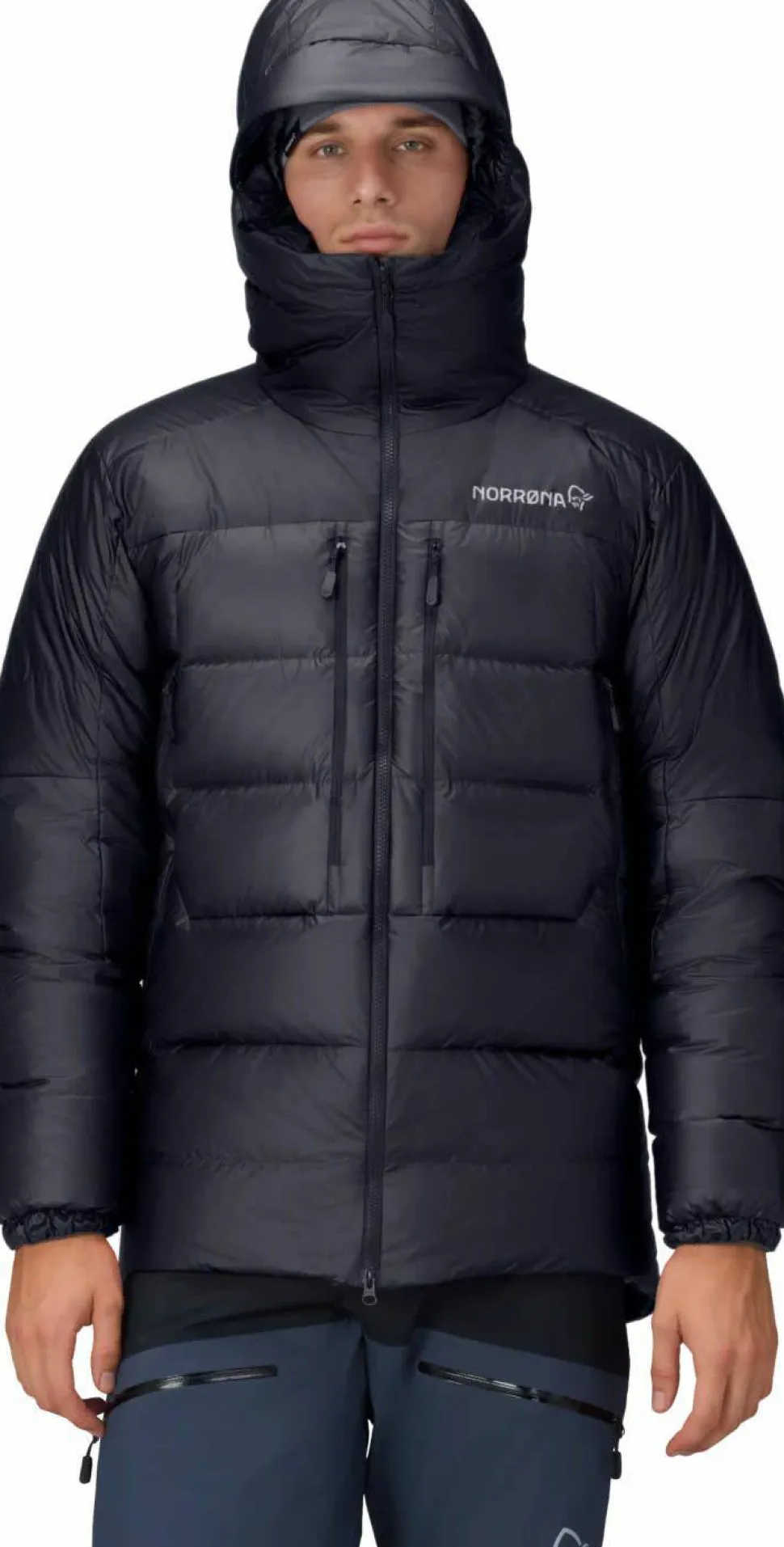 Norrøna Women's Trollveggen Down800 Hood Caviar