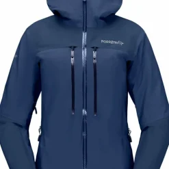 Norrøna Women's Trollveggen GORE-TEX Pro Light Jacket Indigo Night