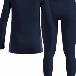 Odlo Men's Odlo Active Warm Base Layer Set Dark Sapphire - Skipper Blue