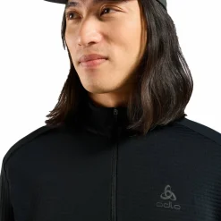 Odlo Men's Odlo Essential Thermal Mid Layer 1/2 Zip Black