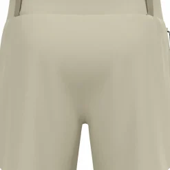 Odlo Men's Odlo X-Alp Trail 6 Inch 2-In-1 Short Agate Gray - Vetiver