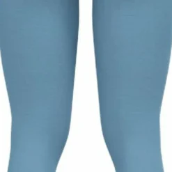 Odlo Men's Performance Wool 150 Base Layer Bottom Provincial Blue Melange - Black