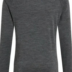 Odlo Men's Performance Wool 150 Base Layer Matte Green/Dark Grey Melange