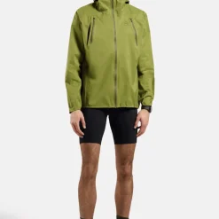 Odlo Men's X-Alp Waterproof Pro Jacket Guacamole