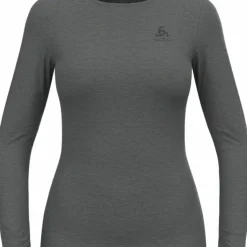 Odlo Women's Active Warm ECO Baselayer Shirt Odlo Steel Grey Melange
