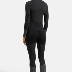 Odlo Women's Odlo Fundamentals Performance Warm Set Long Black