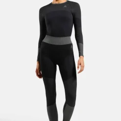 Odlo Women's Odlo Fundamentals Performance Warm Set Long Black
