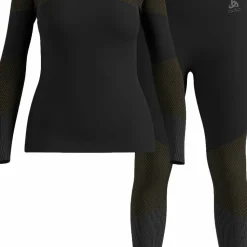 Odlo Women's Odlo Fundamentals Performance Warm Set Long Black