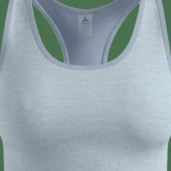 Odlo Women's Odlo Seamless Medium - Padded Sport Bra Baby Blue