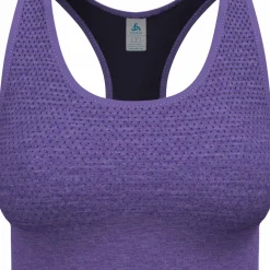 Odlo Women's Odlo Seamless Medium - Padded Sport Bra Afterparty Melange